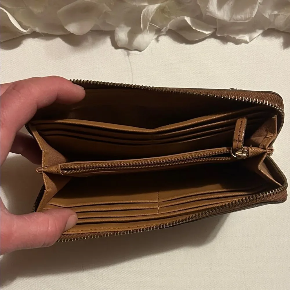 Fossil Brown and Black Wallet